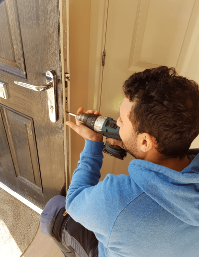 Installing Door Lock